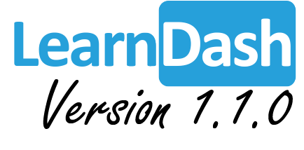 LearnDash Version 1.1.0 Release Includes Free Extensions!